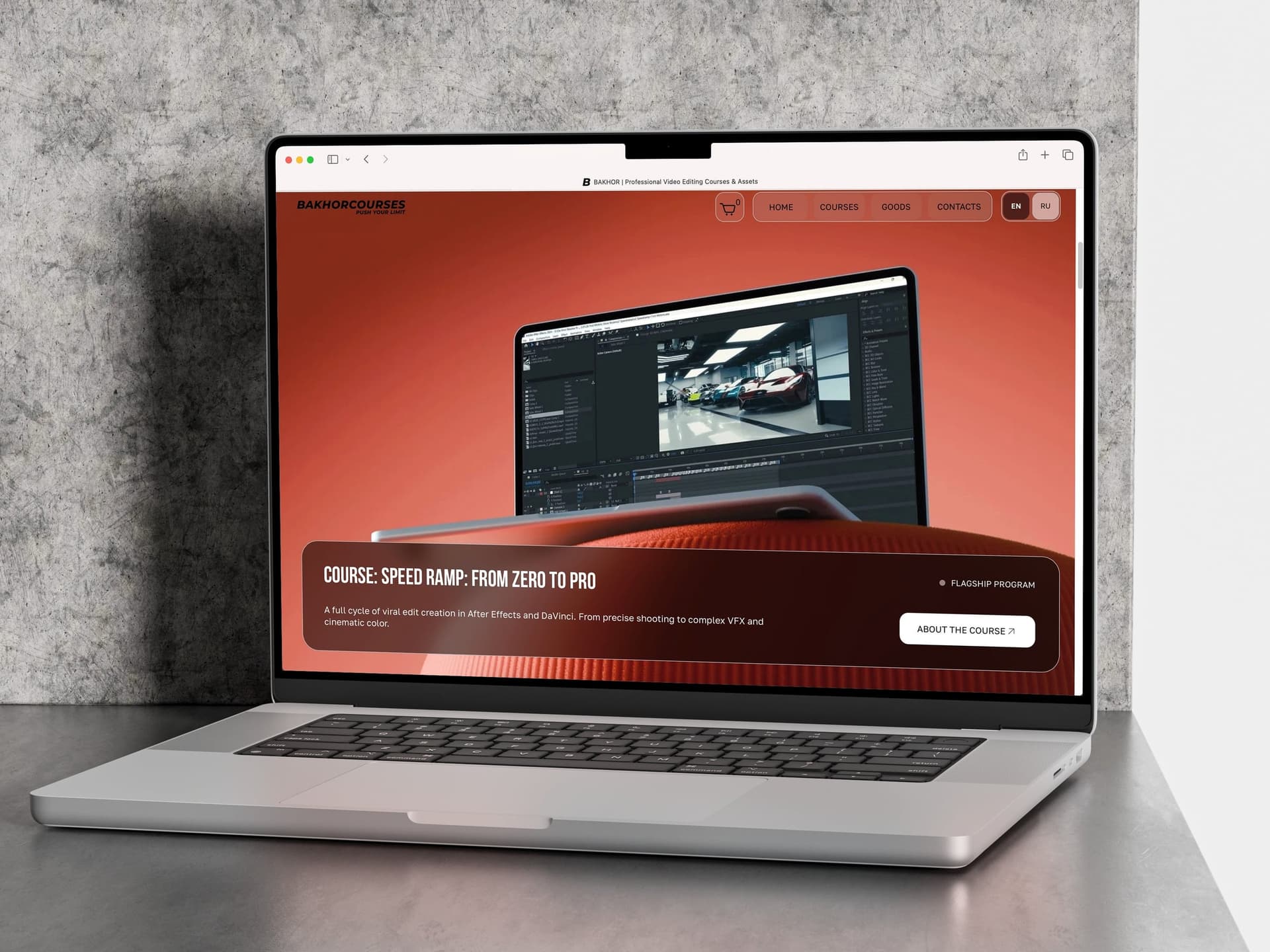 Сучасний UI/UX дизайн інтернет-магазину цифрових товарів, портфоліо веб-дизайнера Alex DSGN.